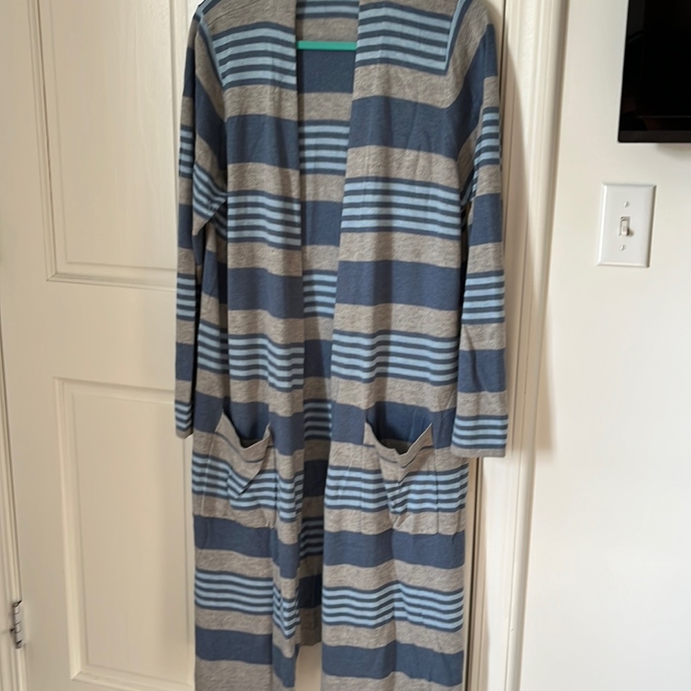 Laurie Felt long cardigan size 1X cashmere blend